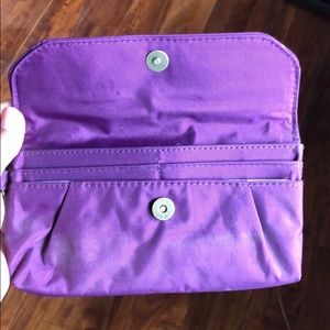Purple clutch